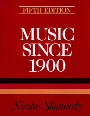 Music since 1900