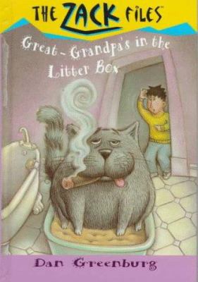 Great-Grandpa's in the litter box