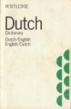 Dutch-English and English-Dutch dictionary