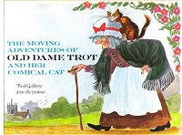 The moving adventures of old Dame Trot and her comical cat