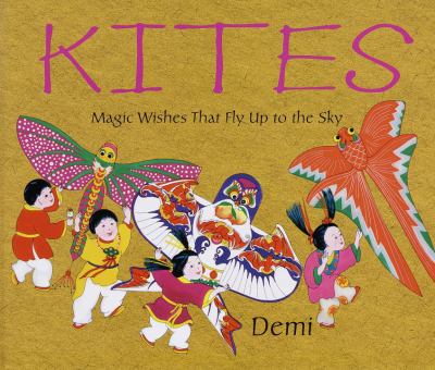 Kites : Magic wishes that fly up to the sky.