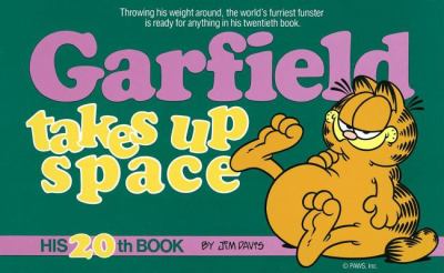 Garfield takes up space