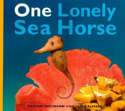 One lonely sea horse.