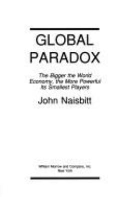 Global paradox : the bigger the world economy, the more powerful its smallest players