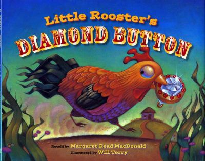 Little Rooster's diamond button