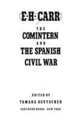 The Comintern and the Spanish Civil War