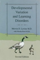 Developmental variation and learning disorders