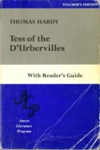 Tess of the D'Urbervilles with reader's guide