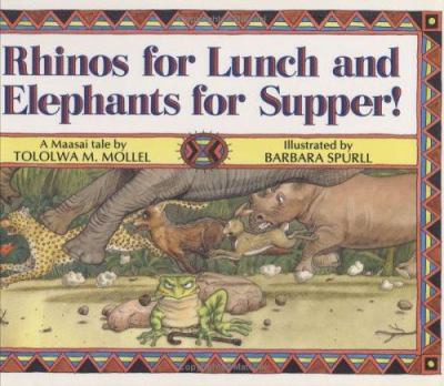 Rhinos for lunch and elephants for supper!