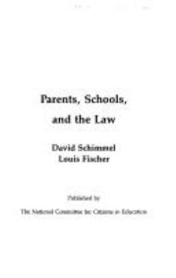 Parents, schools, and the law