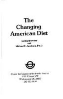 The changing American diet