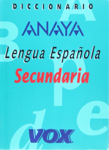 Diccionario lengua Española secundaria.