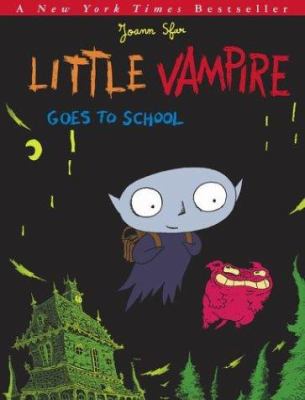 Little Vampire goes to school