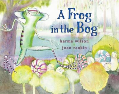 A frog in the bog