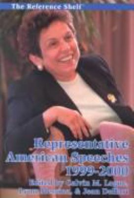 Representative American speeches, 1999-2000