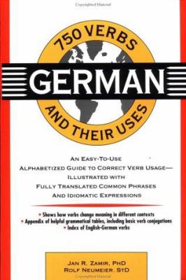 750 German verbs and their uses