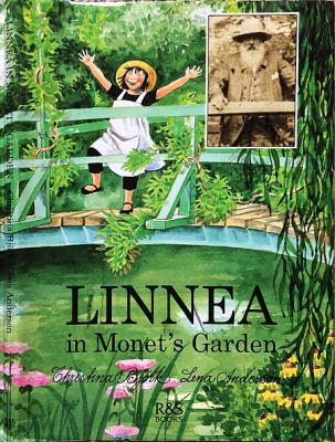 Linnea in Monet's garden