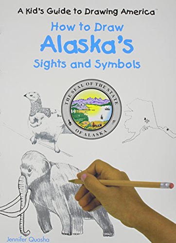 How to draw Alaska's sights and symbols