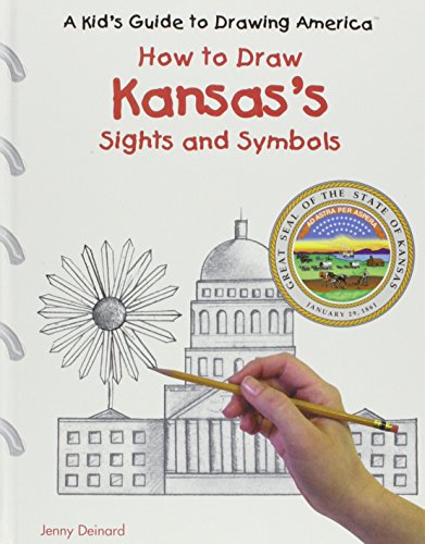 How to draw Kansas's sights and symbols