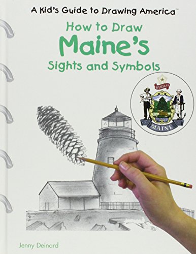 How to draw Maine's sights and symbols