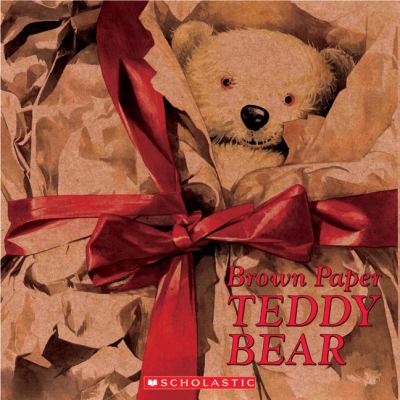 Brown paper teddy bear