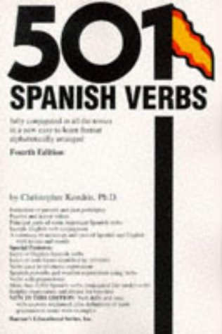 501 Spanish verbs : fully conjugated in all the tenses in a new easy-to-learn format, alphabetically arranged