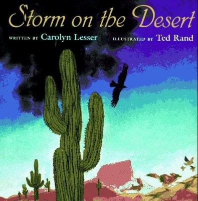 Storm on the desert