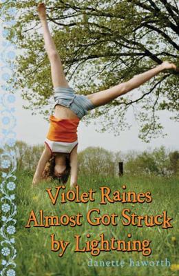 Violet Raines almost got struck by lightning