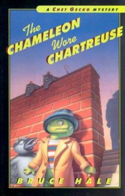 The chameleon wore chartreuse