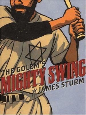 The golem's mighty swing