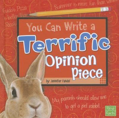 You can write a terrific opinion piece