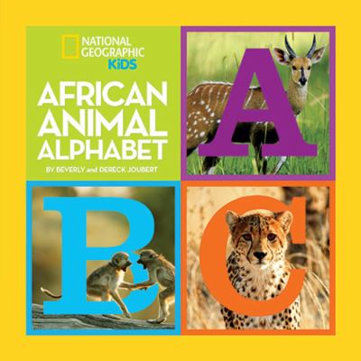 African animal alphabet