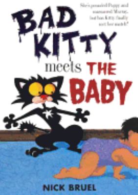 Bad kitty meets the baby