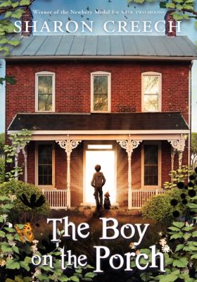 The boy on the porch