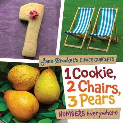 1 cookie, 2 chairs, 3 pears : numbers everywhere