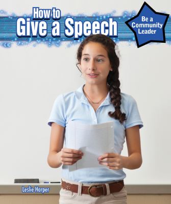 How to give a speech