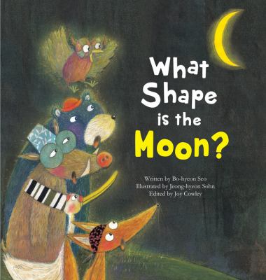 What shape is the moon?