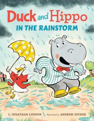 Duck and Hippo in the rainstorm