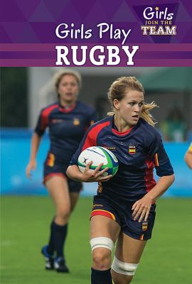 Girls play rugby