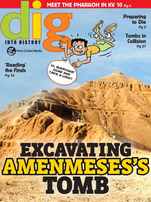 Dig. : Excavating Amenmeses's tomb.