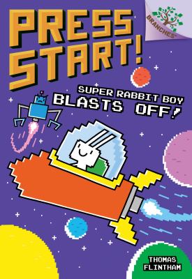 Super Rabbit Boy blasts off!