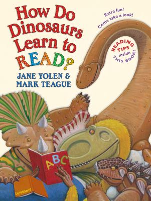 How do dinosaurs learn to read?