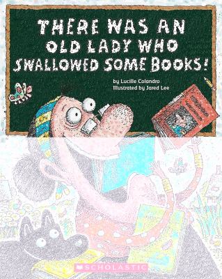 There was an old lady who swallowed some books!
