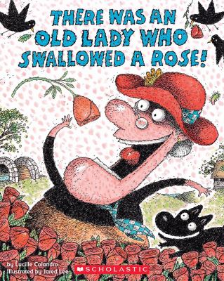 There was an old lady who swallowed a rose!