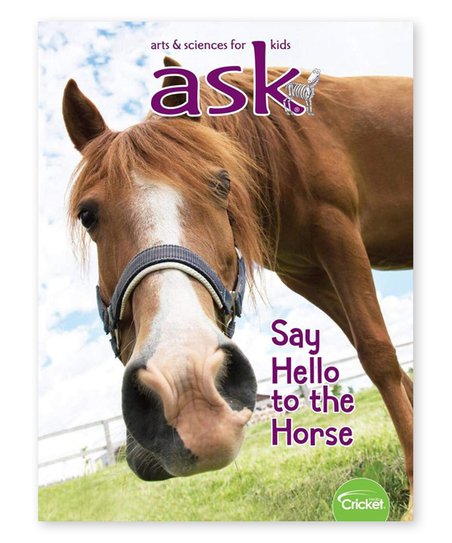 Ask : say hello to the horse.