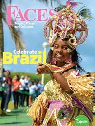 Faces: celebrate Brazil.