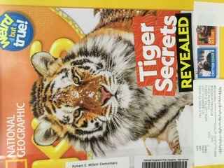 National Geographic Kids: magazine. : tiger secrets revealed