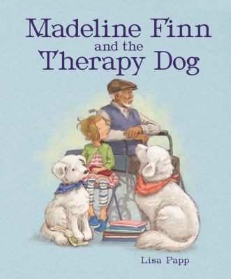 Madeline Finn and the therapy dog