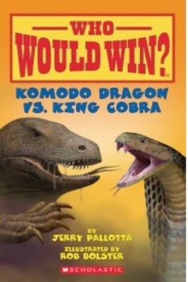 Komodo dragon vs. king cobra