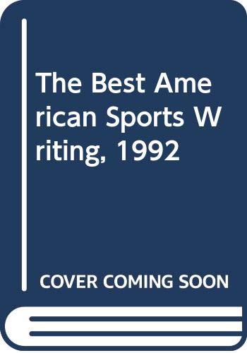 The best American sports writing, 1992